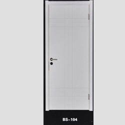 BS-104烤漆实木复合门